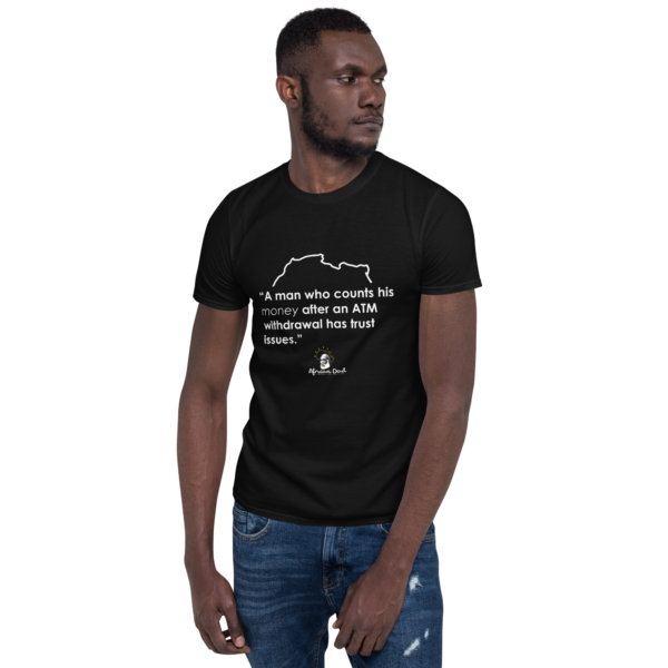 Unisex Basic Softstyle T-Shirt with Money Text - Image 3