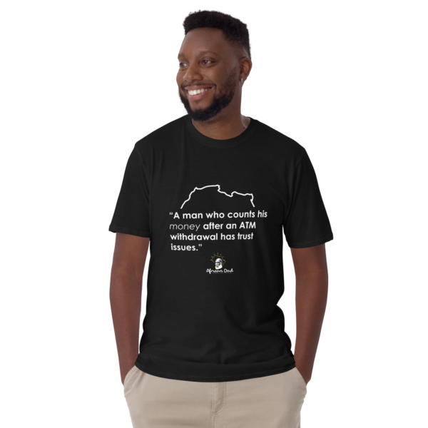 Unisex Basic Softstyle T-Shirt with Money Text - Image 4