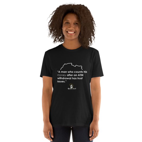 Unisex Basic Softstyle T-Shirt with Money Text - Image 5