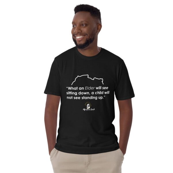 Unisex Basic Softstyle T-Shirt Elder Text - Image 5