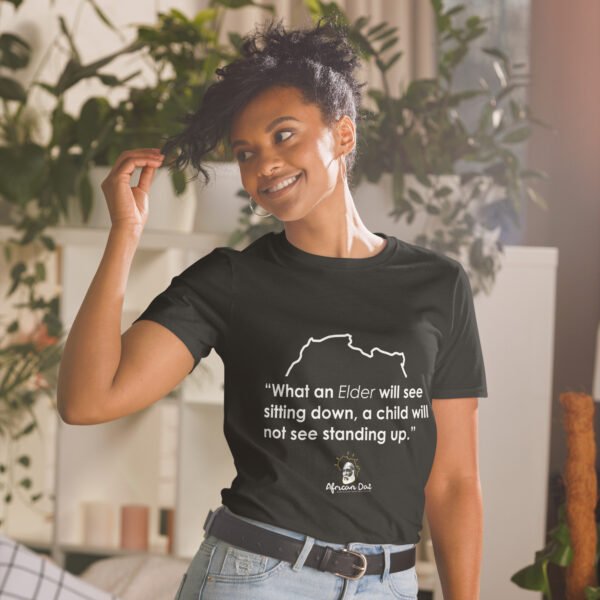 Unisex Basic Softstyle T-Shirt Elder Text - Image 4