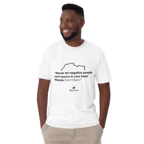 Unisex Basic Softstyle T-Shirt with Evict Text - Image 2