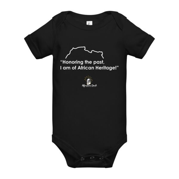 Baby Onesie with Heritage Text
