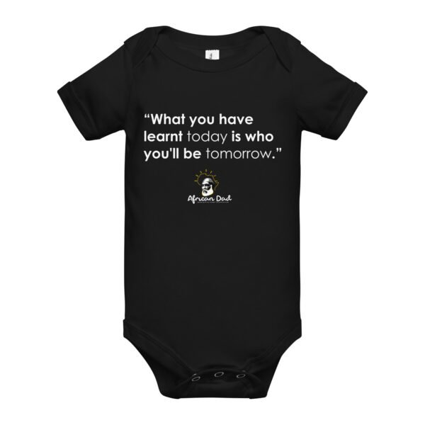 Baby Onesie with Learnt Text