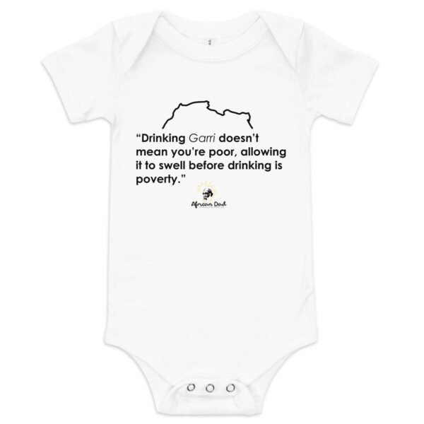 Baby Onesie with Garri Text - Image 2