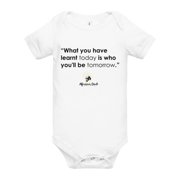 Baby Onesie with Learnt Text - Image 2